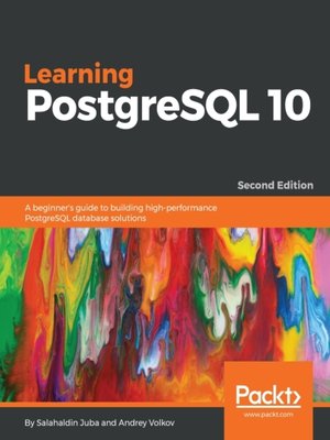cover image of Learning PostgreSQL 10